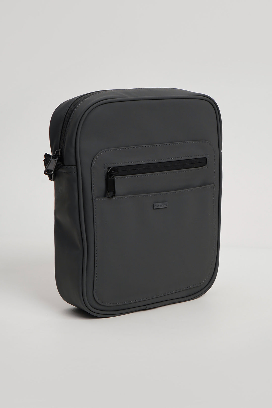 Premium PU Coated Sling Bag with Front Pocket