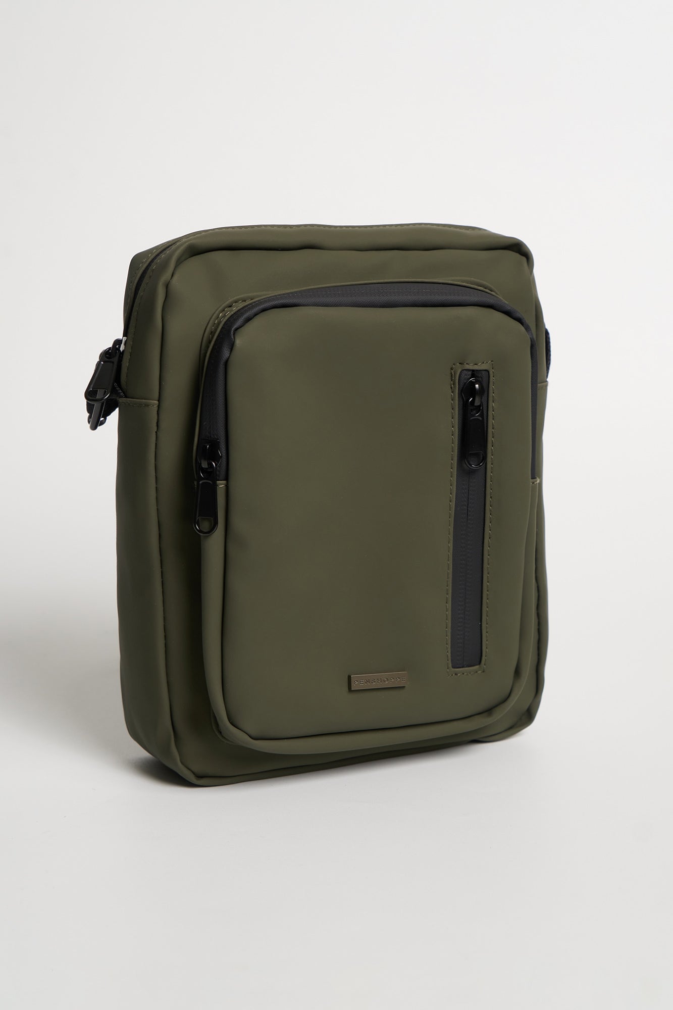 Penshoppe Staples PU Coated Sling Bag