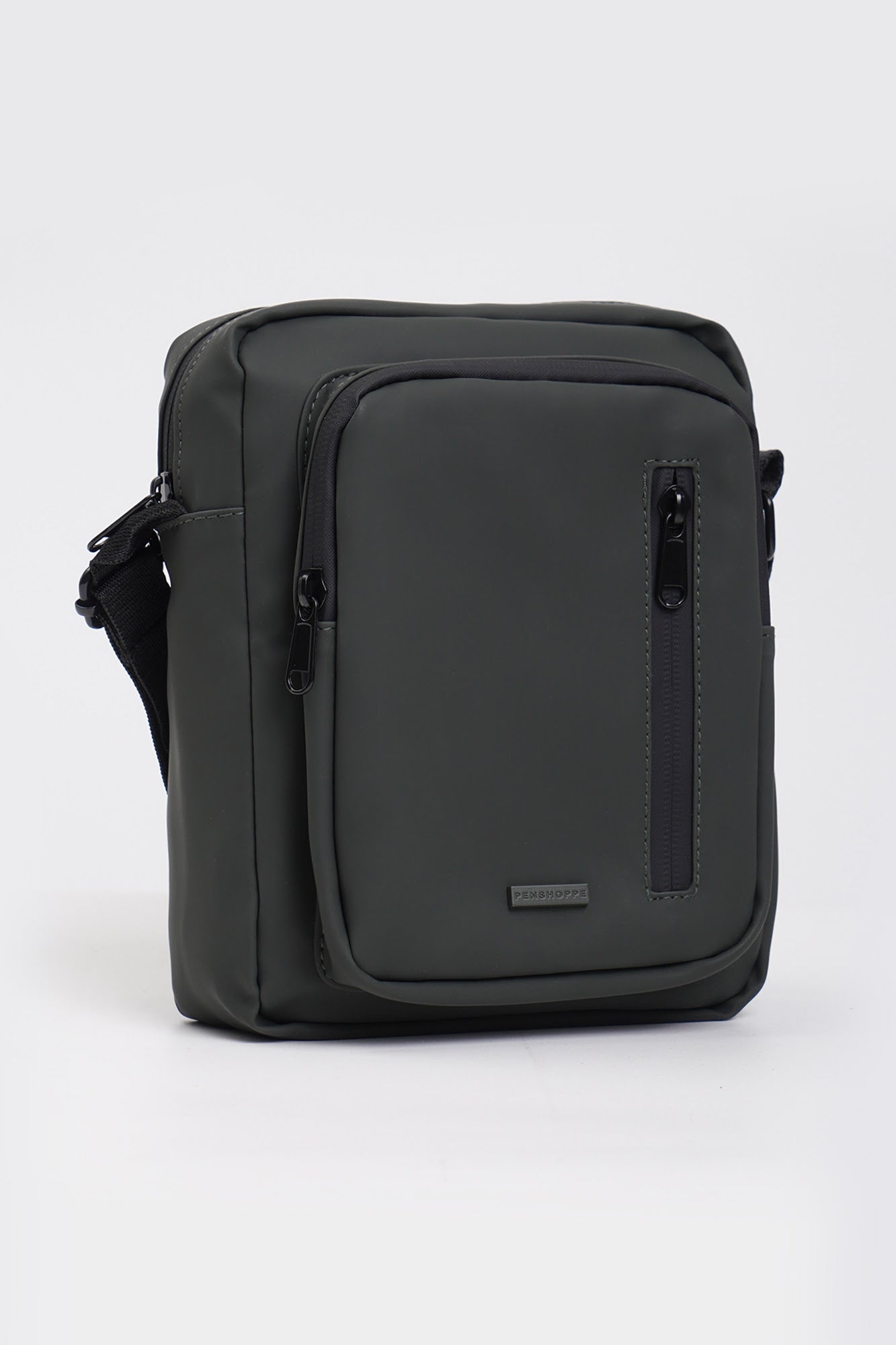 Penshoppe Staples PU Coated Sling Bag