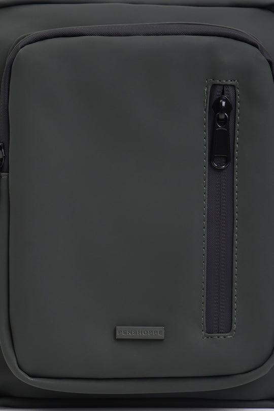 Penshoppe Staples PU Coated Sling Bag
