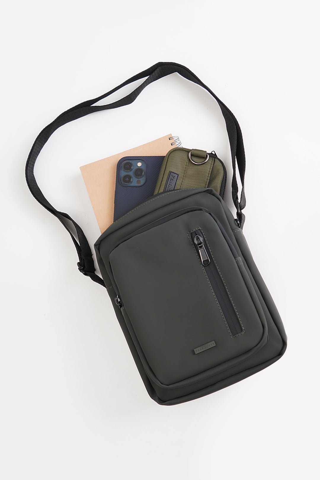 Penshoppe Staples PU Coated Sling Bag