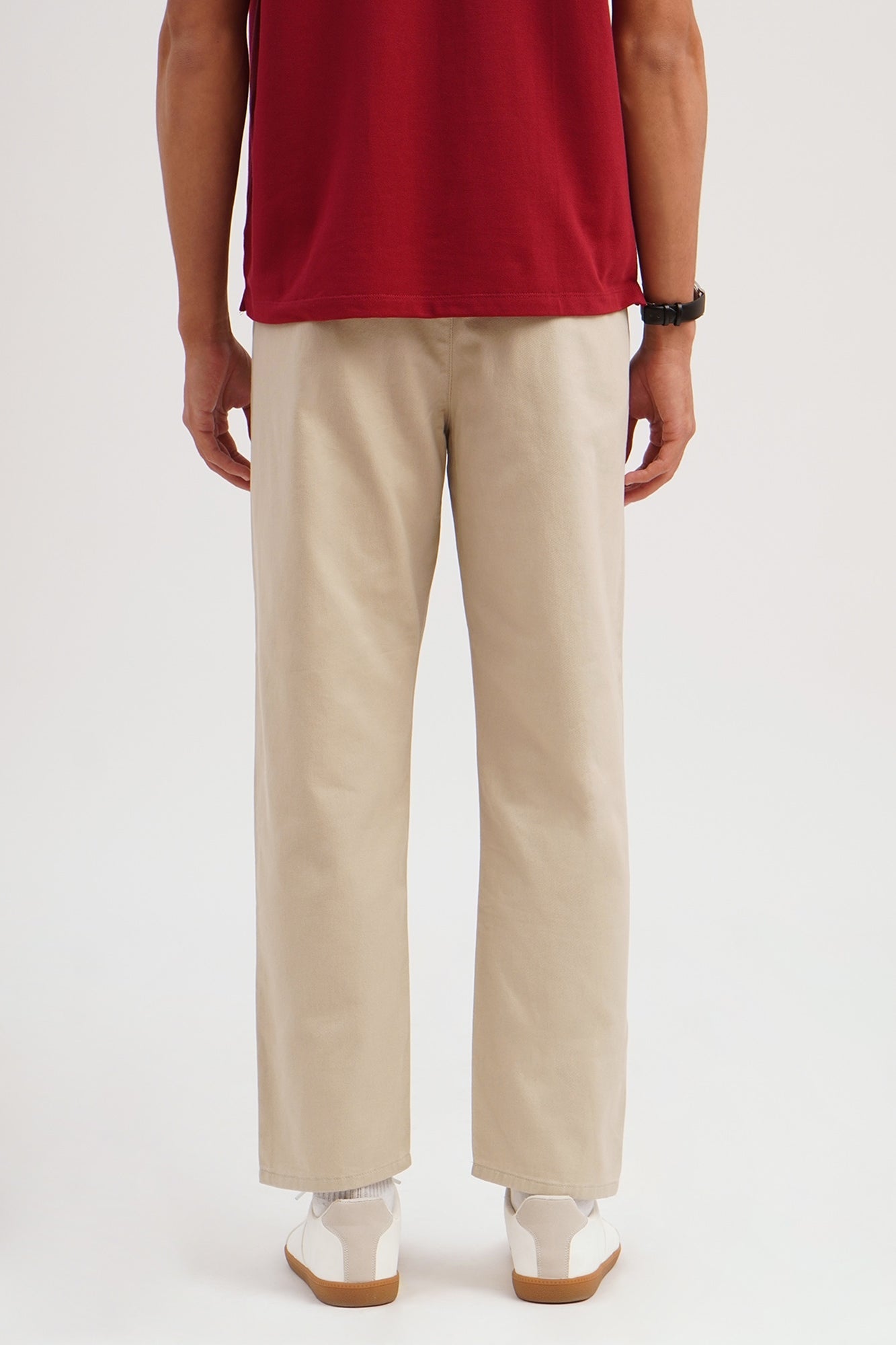 Slim Fit Ankle Length Chinos