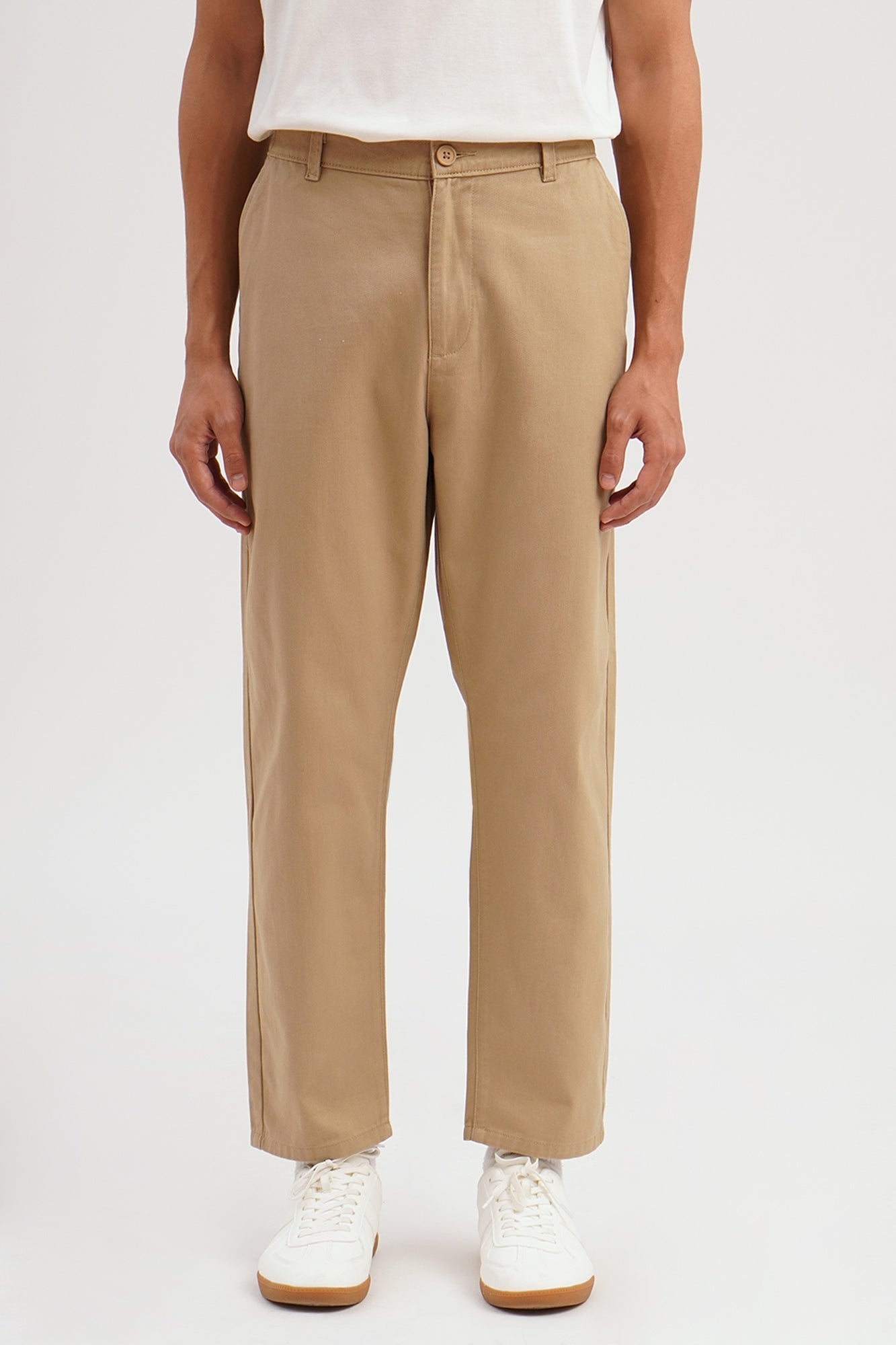 Slim Fit Ankle Length Chinos