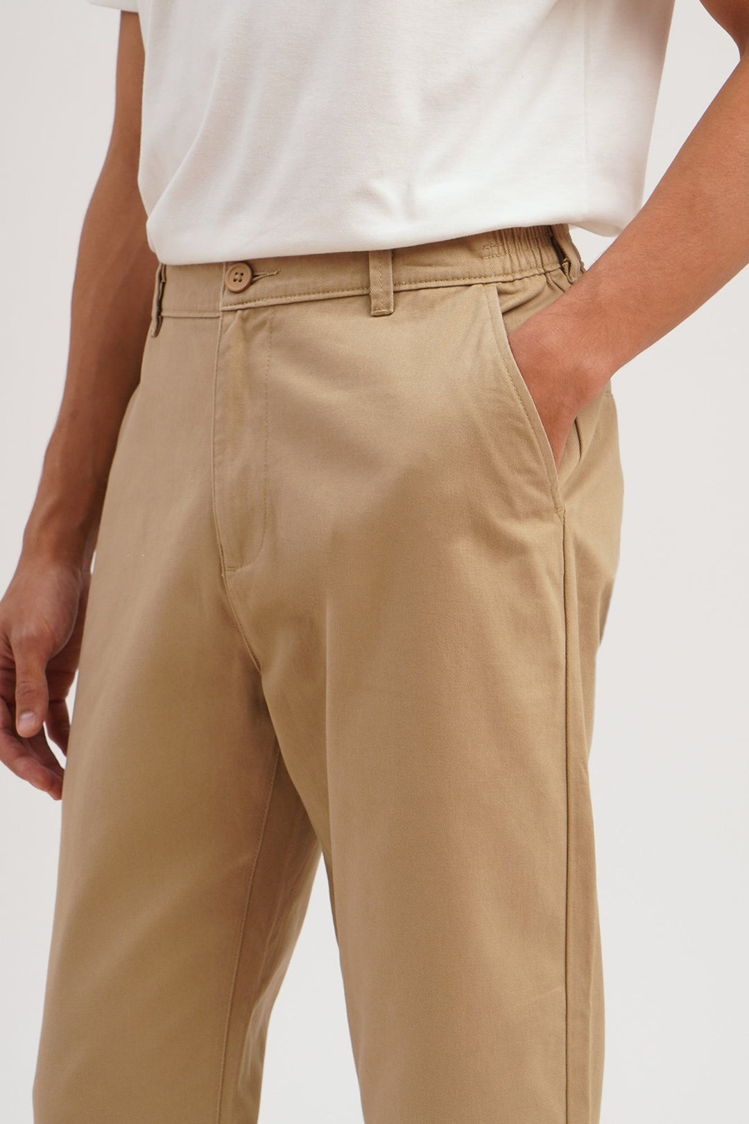 Slim Fit Ankle Length Chinos