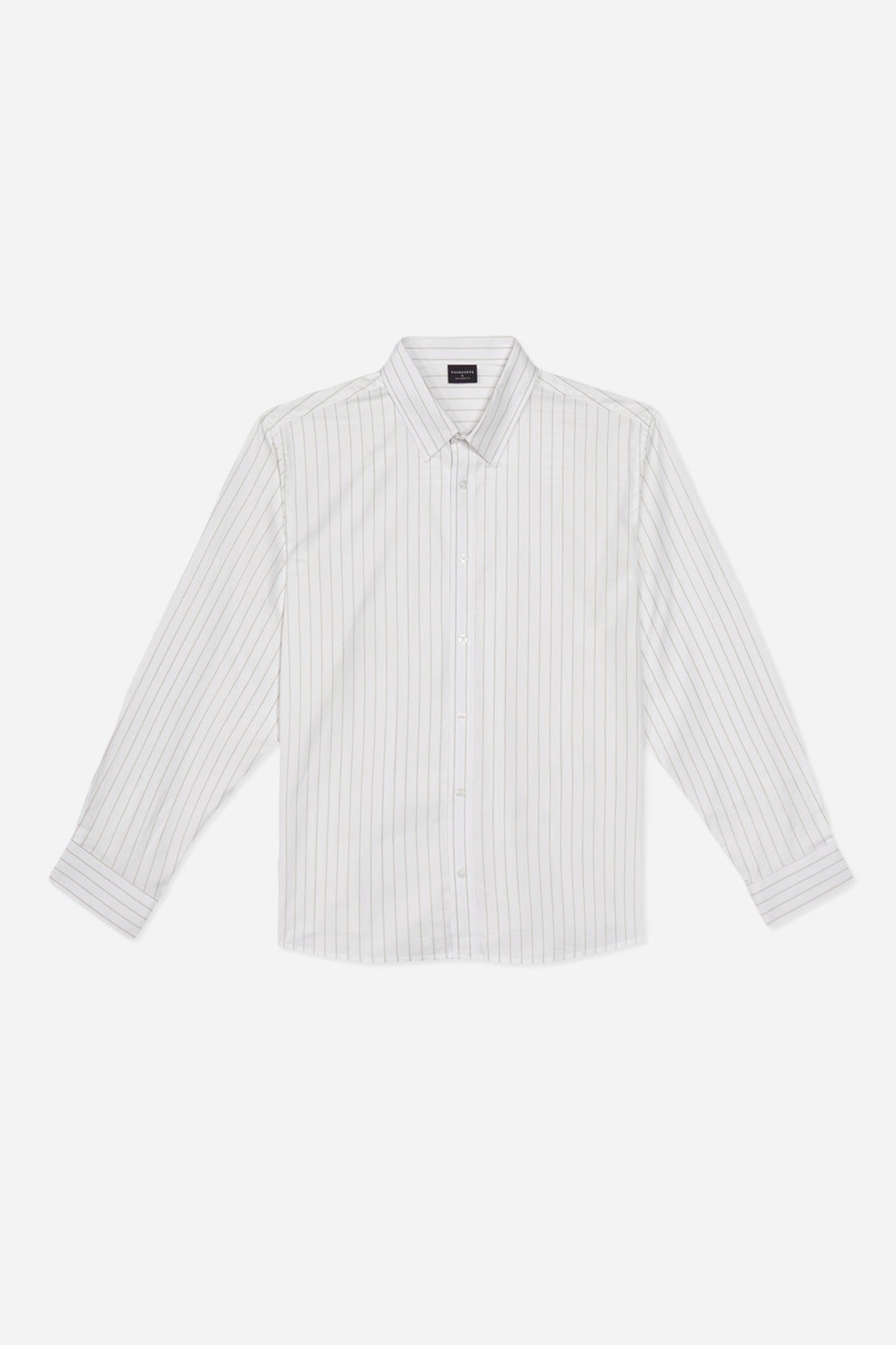 Relaxed Fit Long Sleeve Striped Shirt – PENSHOPPE