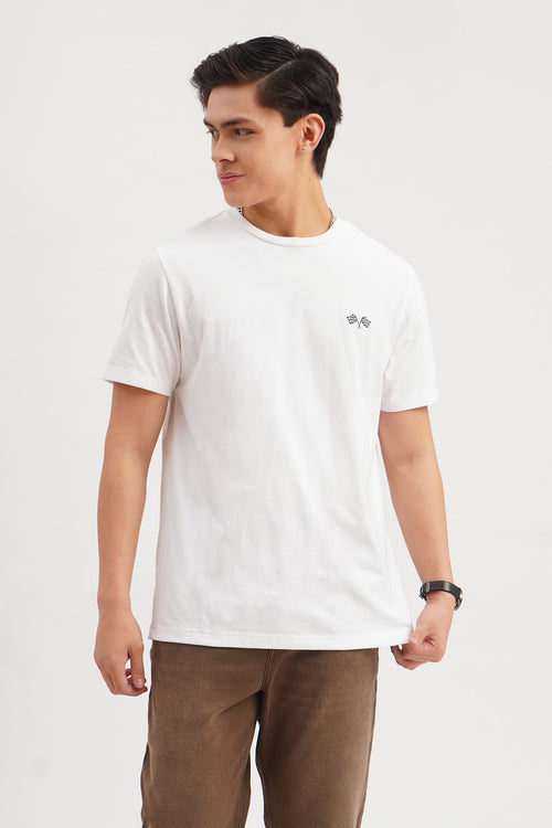 Regular Fit T-Shirt with Embroidery