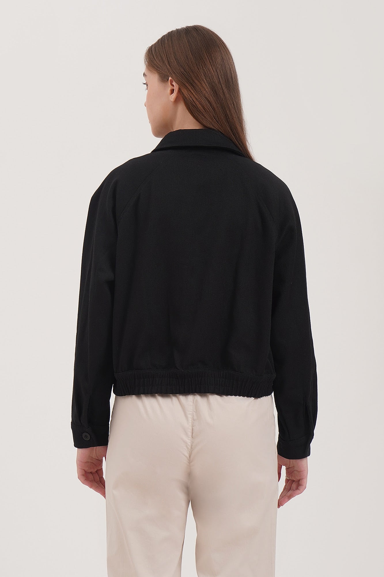 【CITY BREEZE】TWEED COLLAR ZIP-UP JACKET YOKE | ヨーク