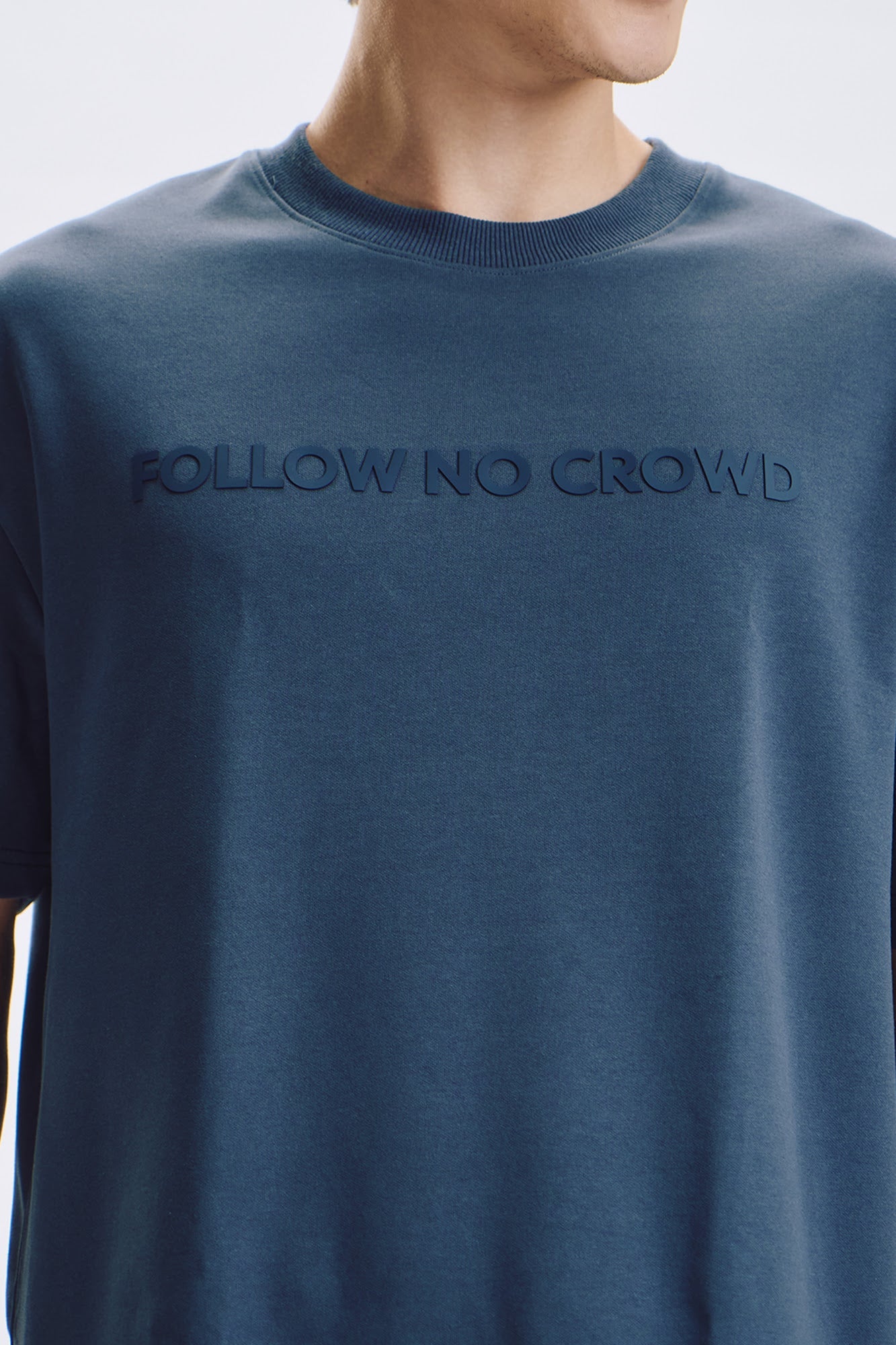 Follow No Crowd Relaxed Fit Graphic T-Shirt