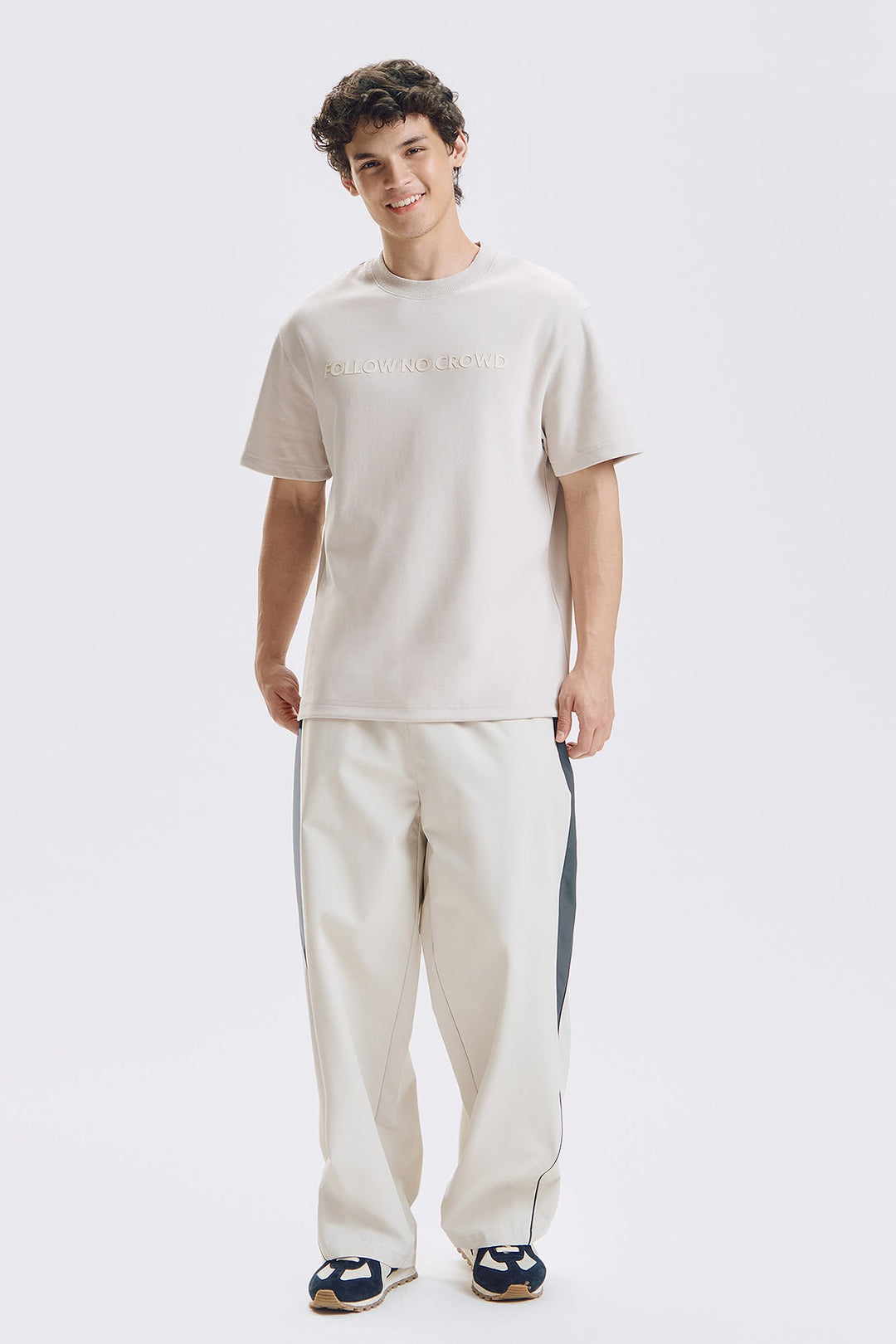 Follow No Crowd Relaxed Fit Graphic T-Shirt