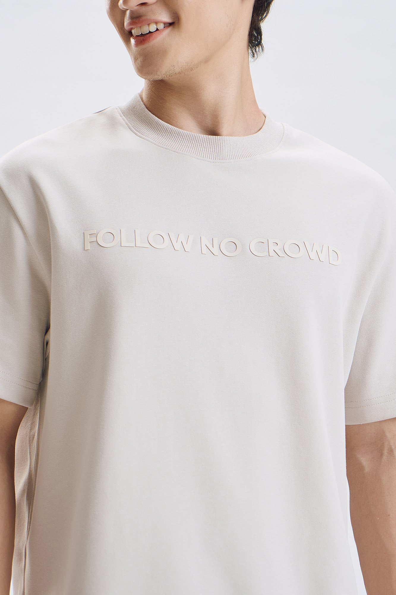 Follow No Crowd Relaxed Fit Graphic T-Shirt