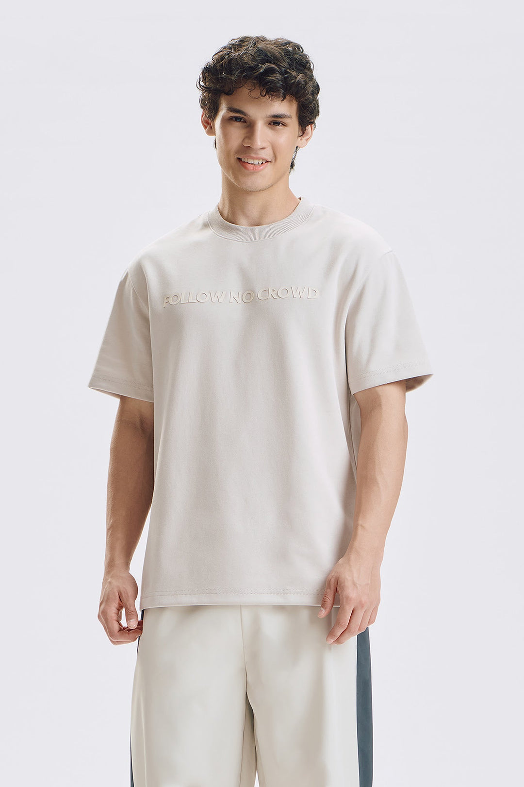 Follow No Crowd Relaxed Fit Graphic T-Shirt
