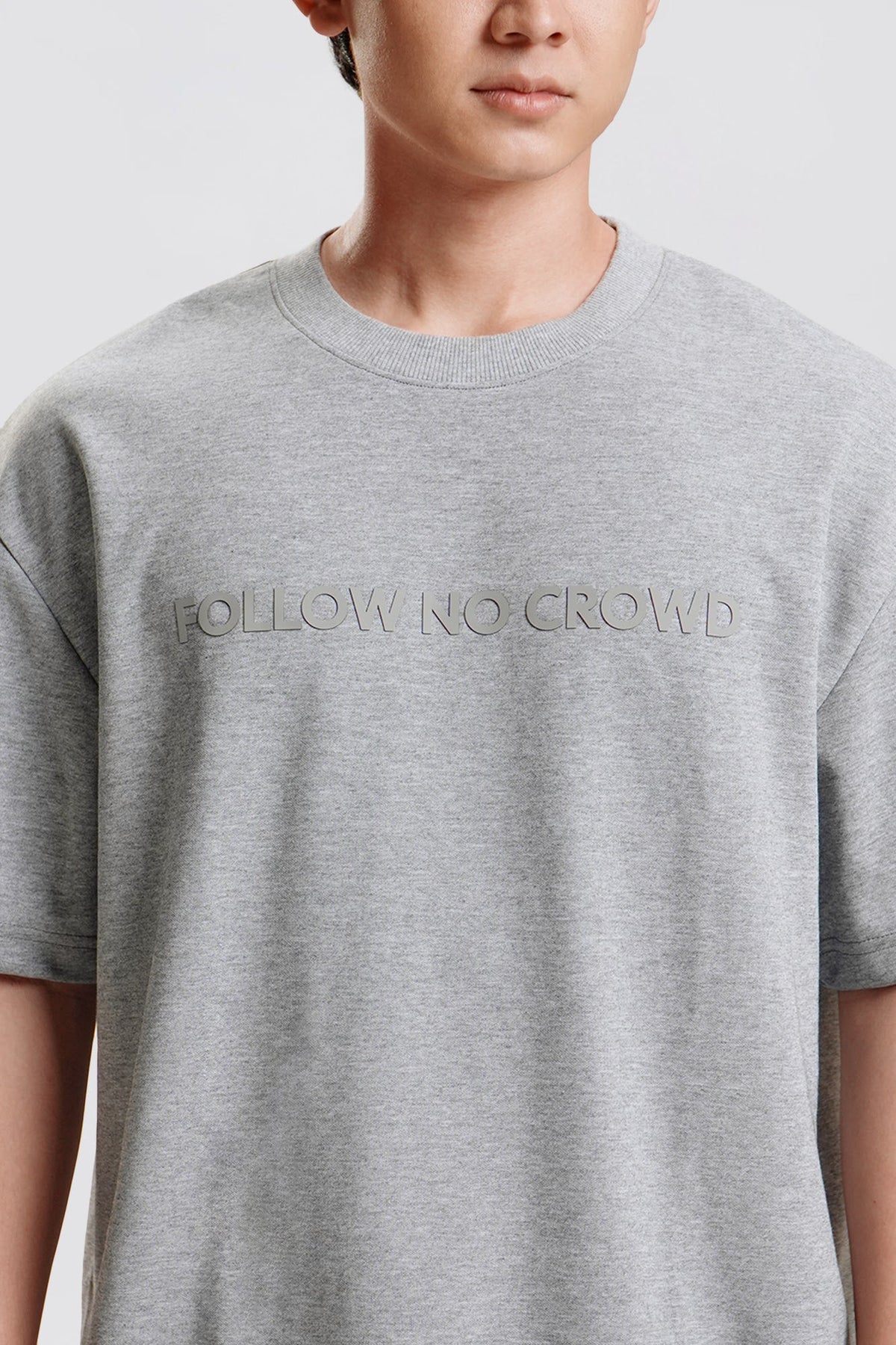 Follow No Crowd Relaxed Fit Graphic T-Shirt