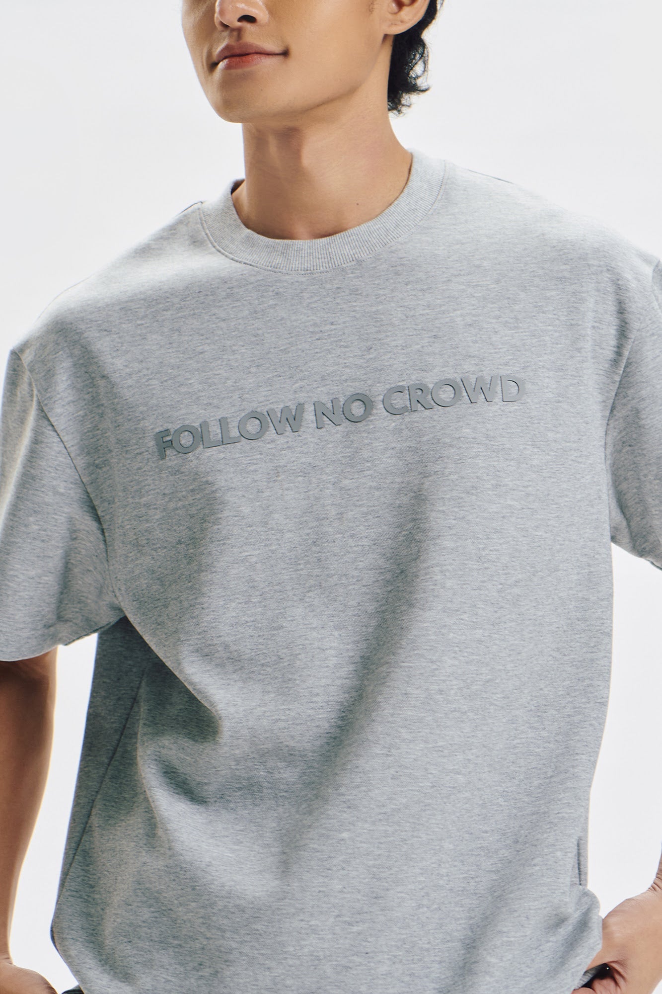 Follow No Crowd Relaxed Fit Graphic T-Shirt