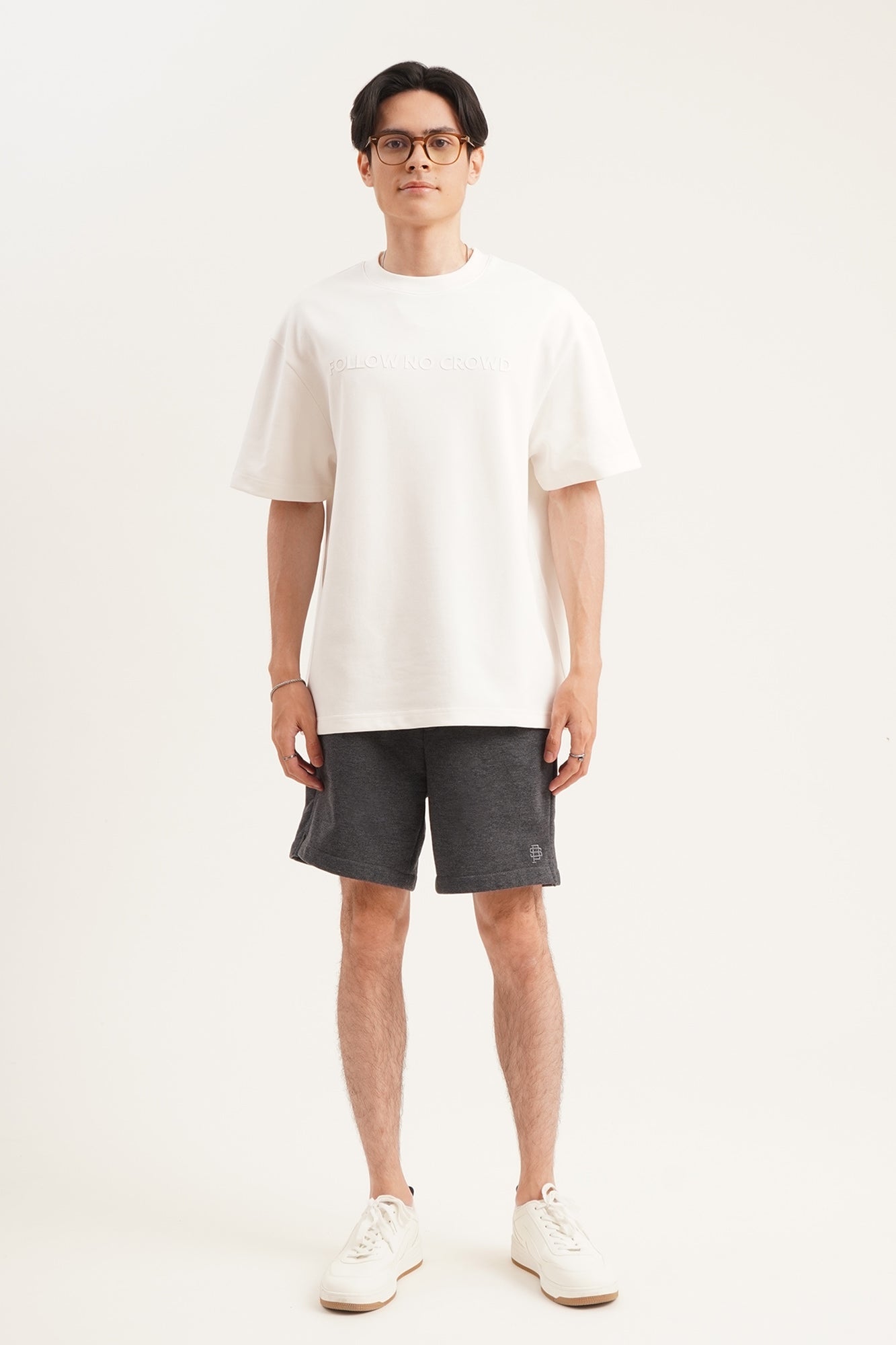 Follow No Crowd Relaxed Fit Graphic T-Shirt