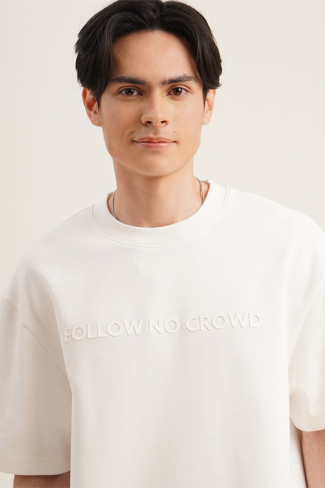 Follow No Crowd Relaxed Fit Graphic T-Shirt