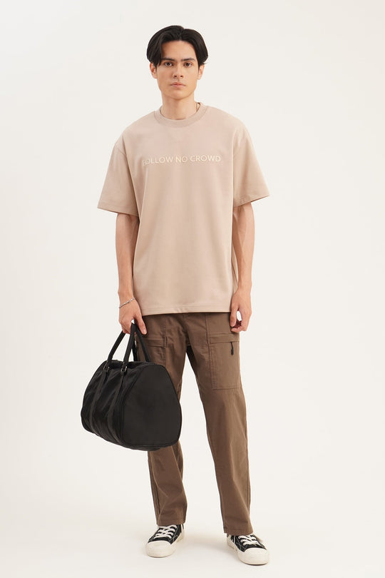 Follow No Crowd Relaxed Fit Graphic T-Shirt