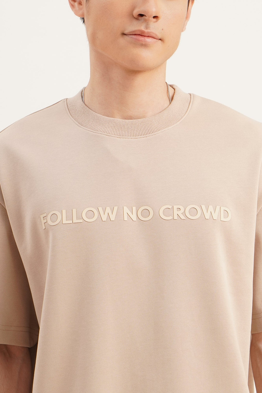 Follow No Crowd Relaxed Fit Graphic T-Shirt