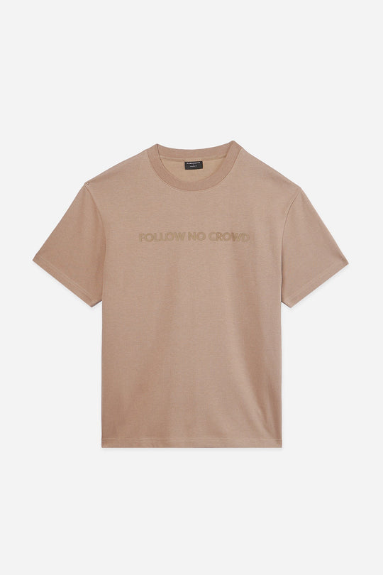 Follow No Crowd Relaxed Fit Graphic T-Shirt
