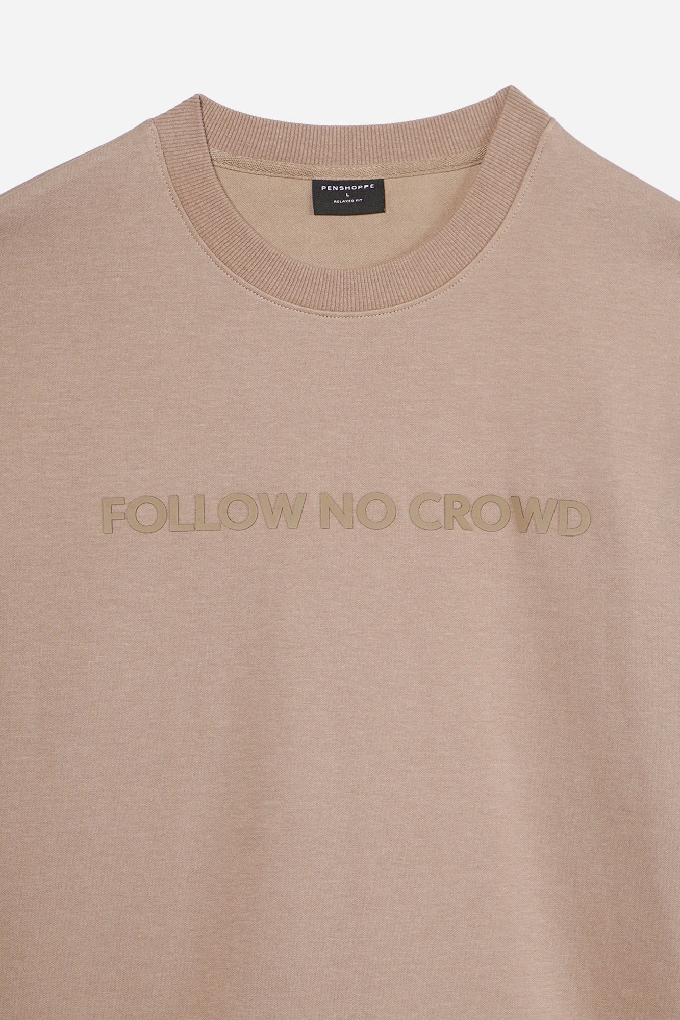 Follow No Crowd Relaxed Fit Graphic T-Shirt