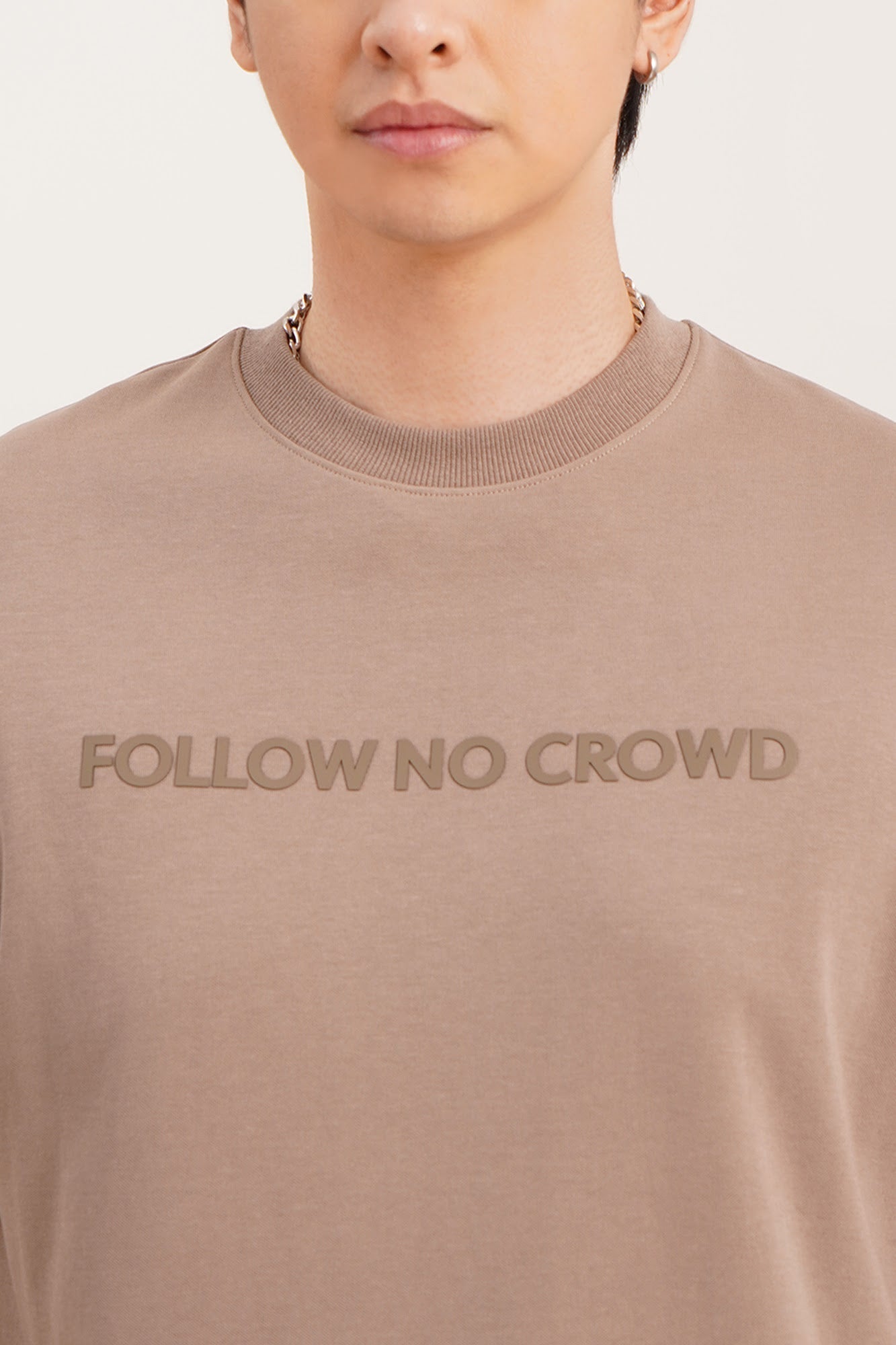 Follow No Crowd Relaxed Fit Graphic T-Shirt