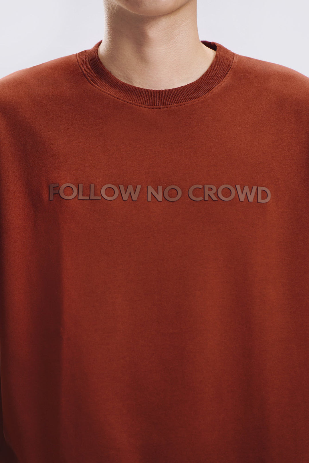 Follow No Crowd Relaxed Fit Graphic T-Shirt