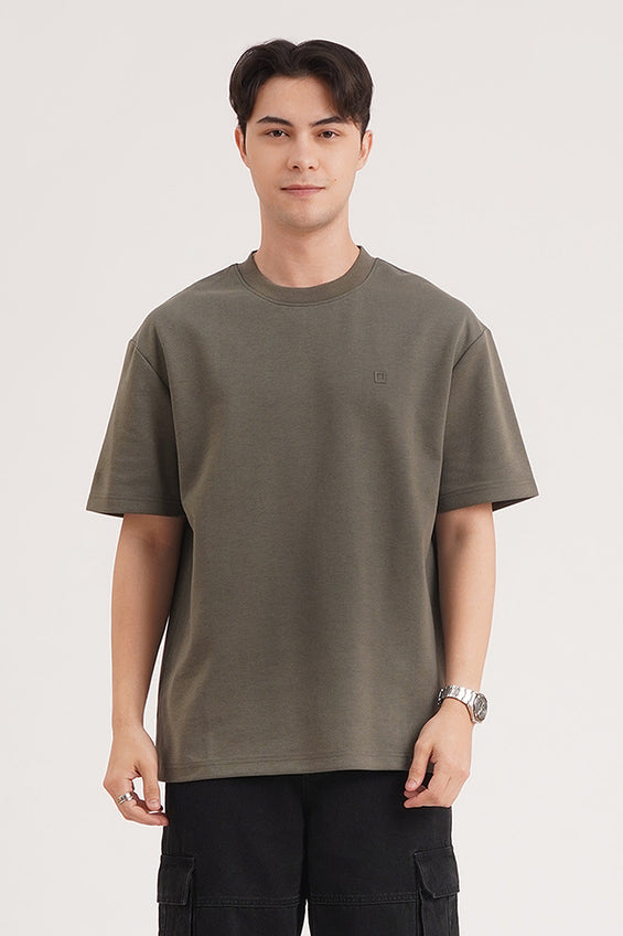 Relaxed Fit T-Shirt with Branding Print
