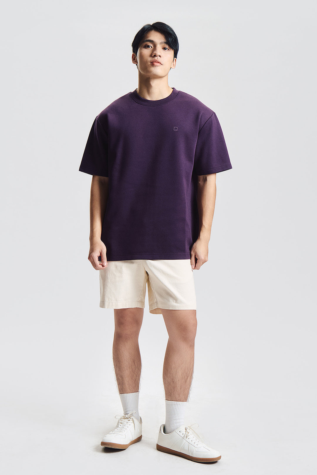 Relaxed Fit T-Shirt with Branding Print