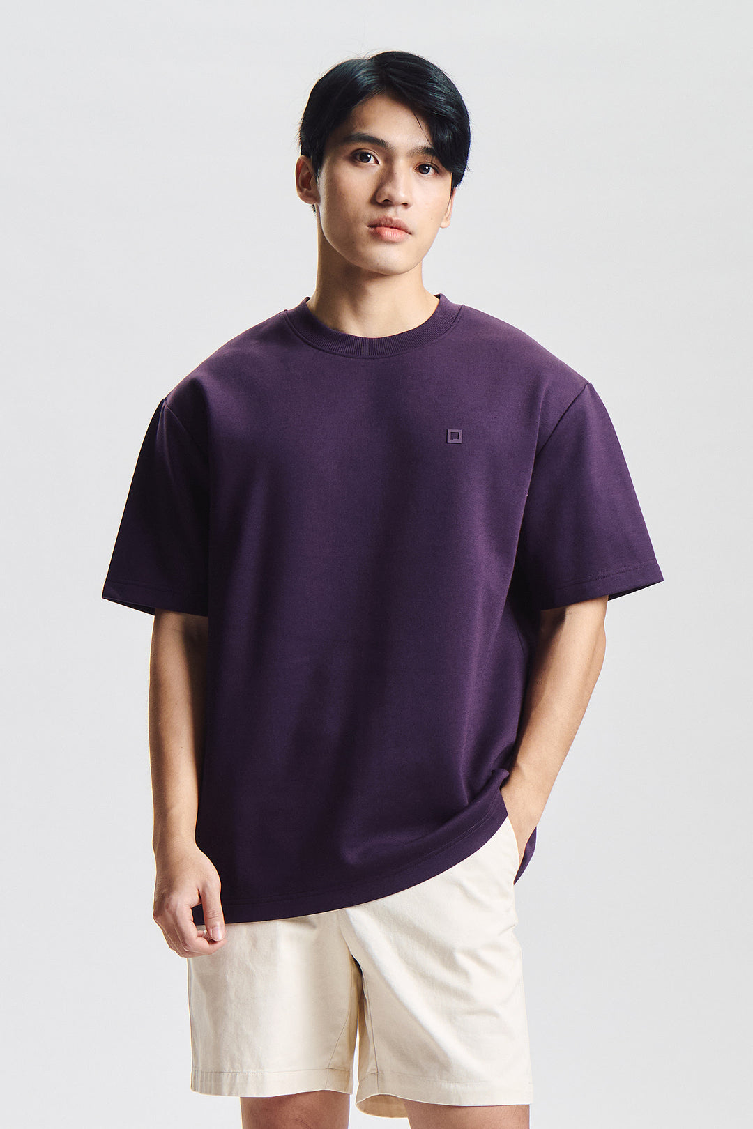 Relaxed Fit T-Shirt with Branding Print