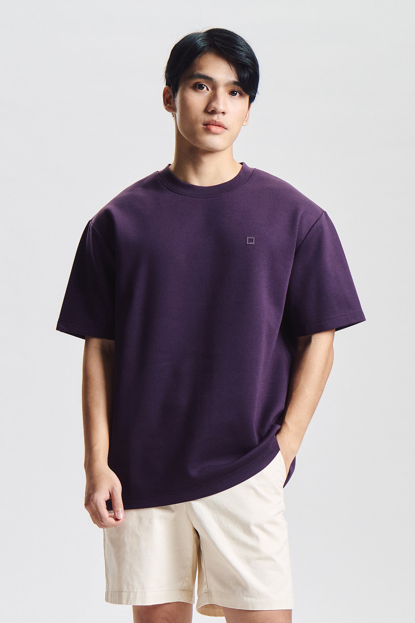 Relaxed Fit T-Shirt with Branding Print
