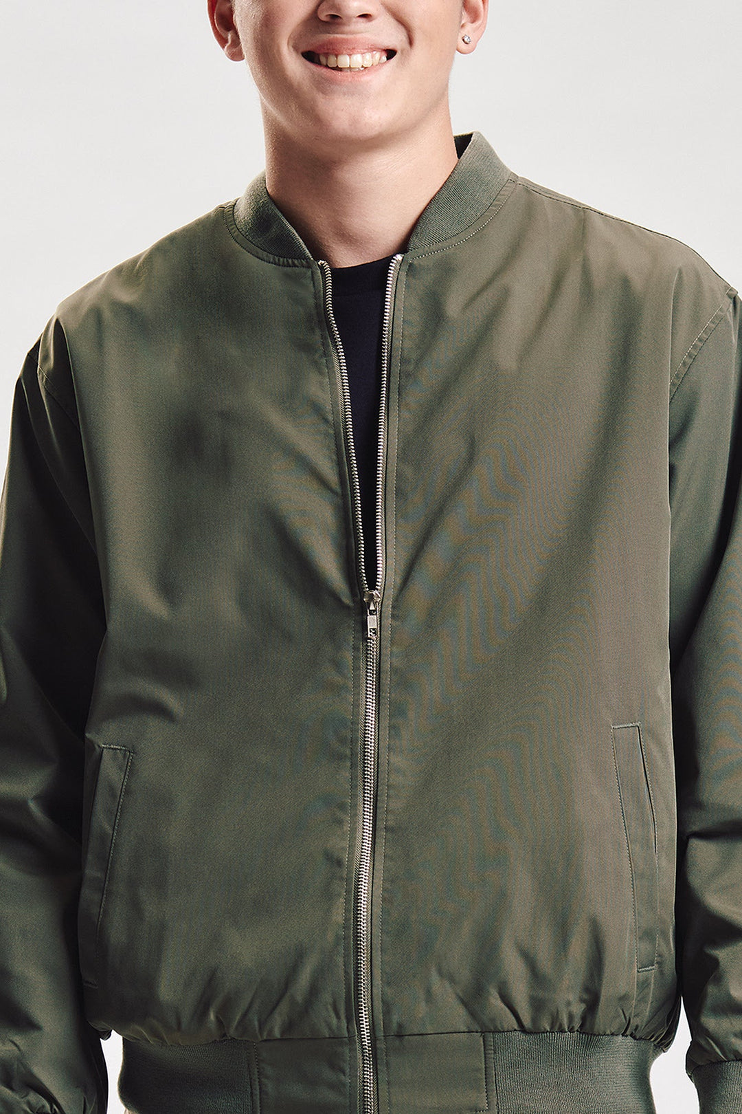 Essentials Relaxed Bomber Jacket