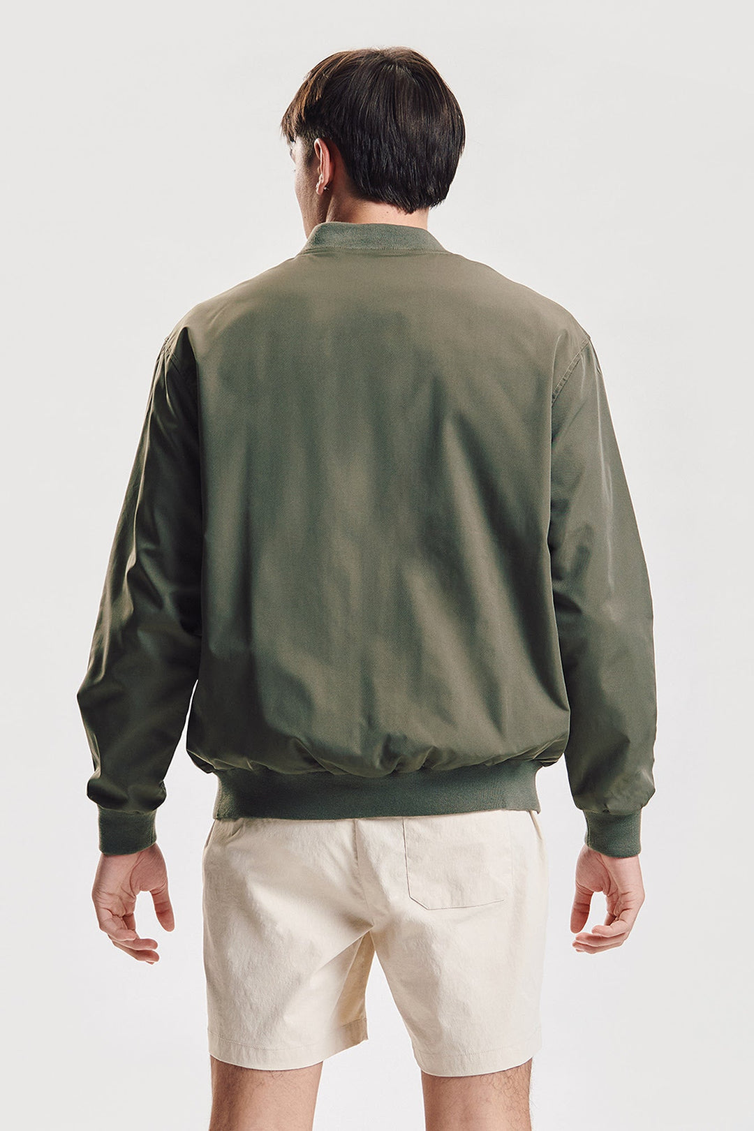 Essentials Relaxed Bomber Jacket