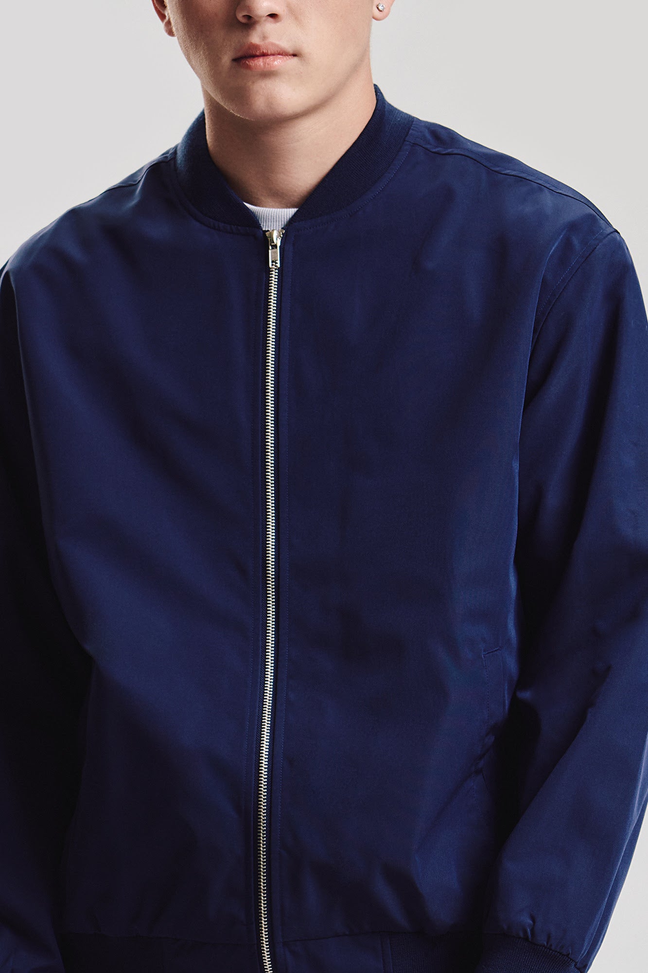 Essentials Relaxed Bomber Jacket