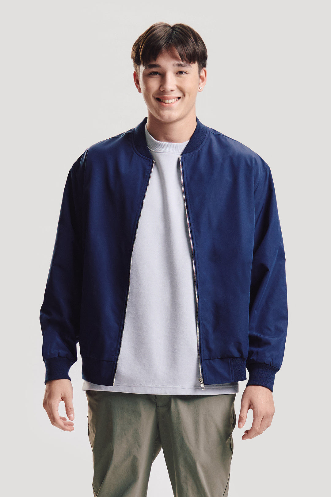 Essentials Relaxed Bomber Jacket