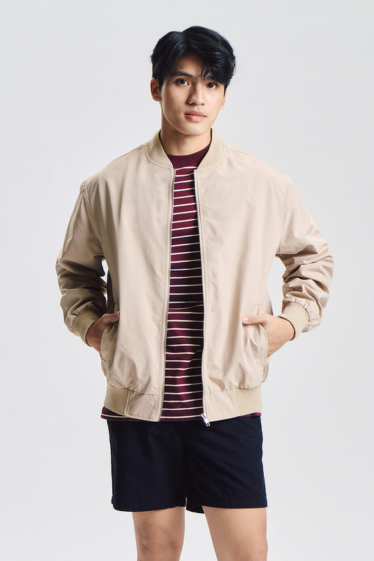 Essentials Relaxed Bomber Jacket
