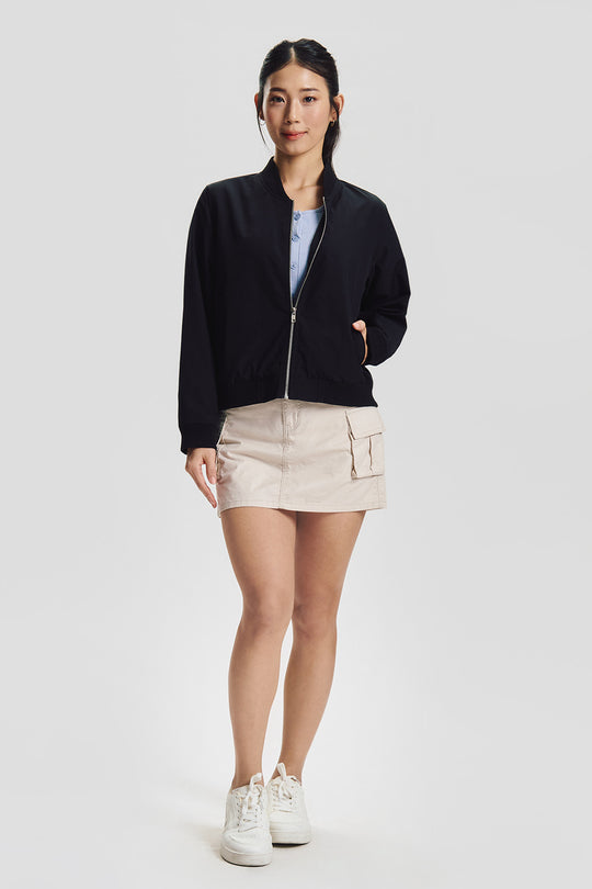 Essentials Relaxed Bomber Jacket