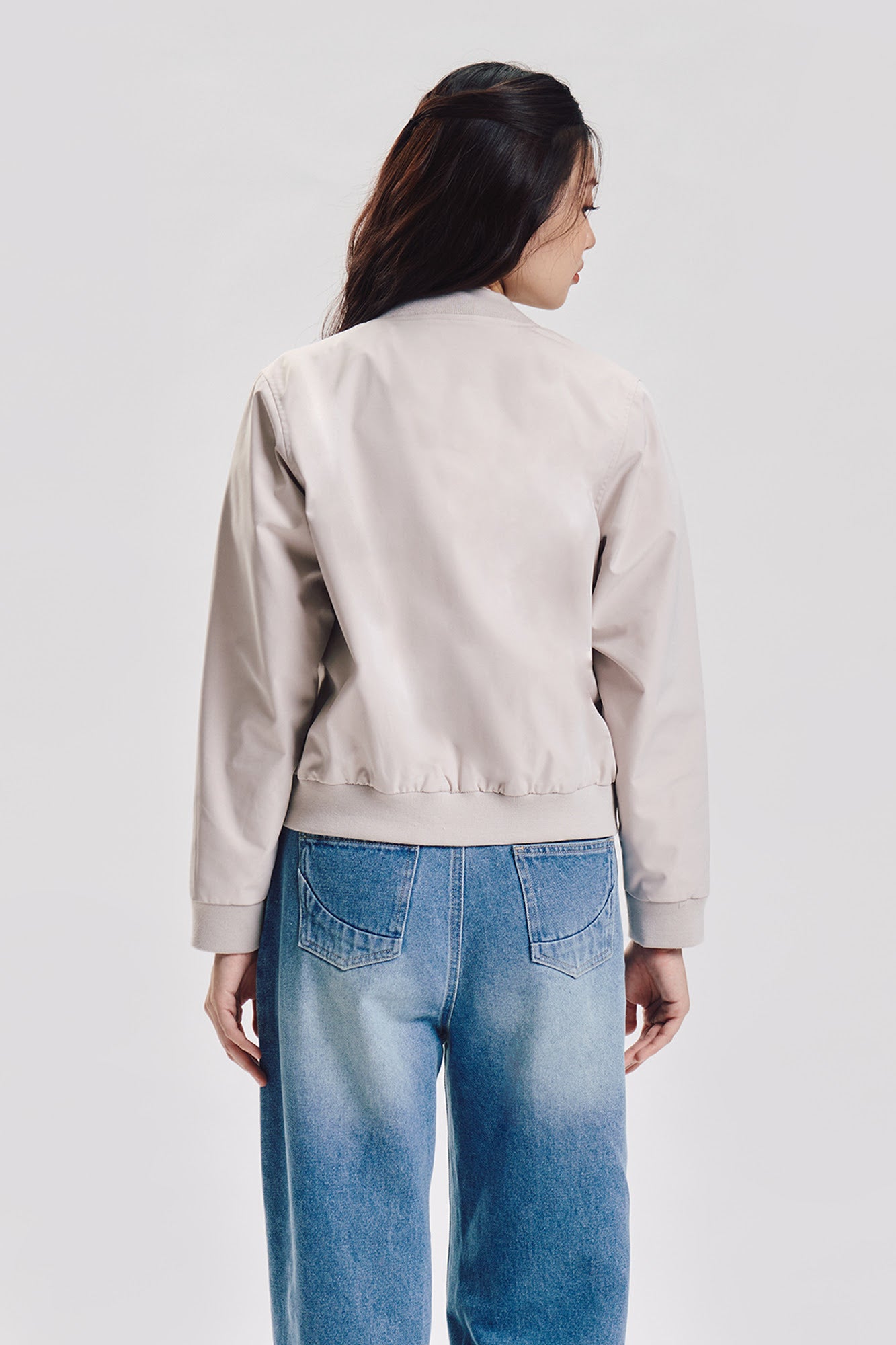 Relaxed Fit Bomber Jacket