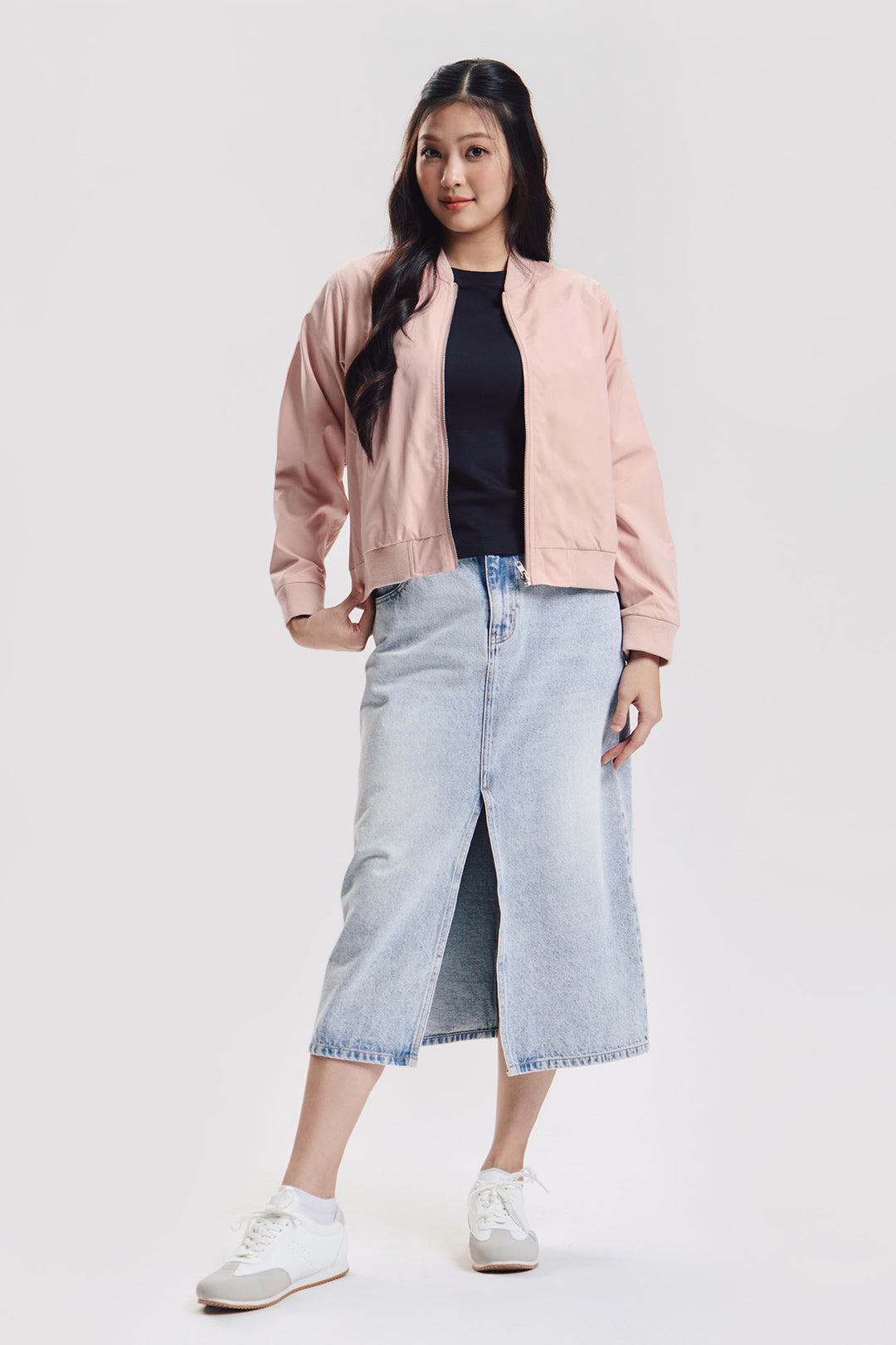 Essentials Relaxed Bomber Jacket