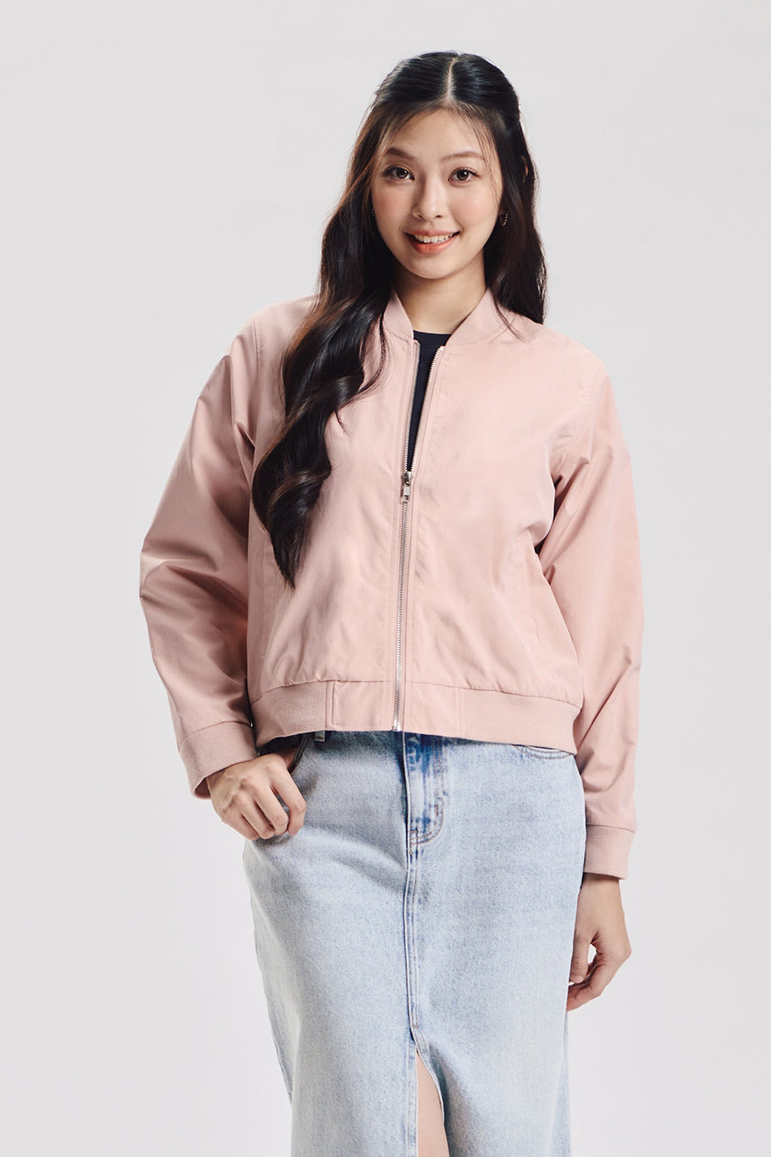 Essentials Relaxed Bomber Jacket