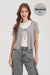 Short Sleeve Tie Cardigan with Tank Top Set