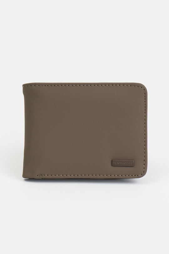 Penshoppe Staples Men's PU Coated Bi-Fold Wallet