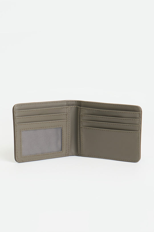 Penshoppe Staples Men's PU Coated Bi-Fold Wallet