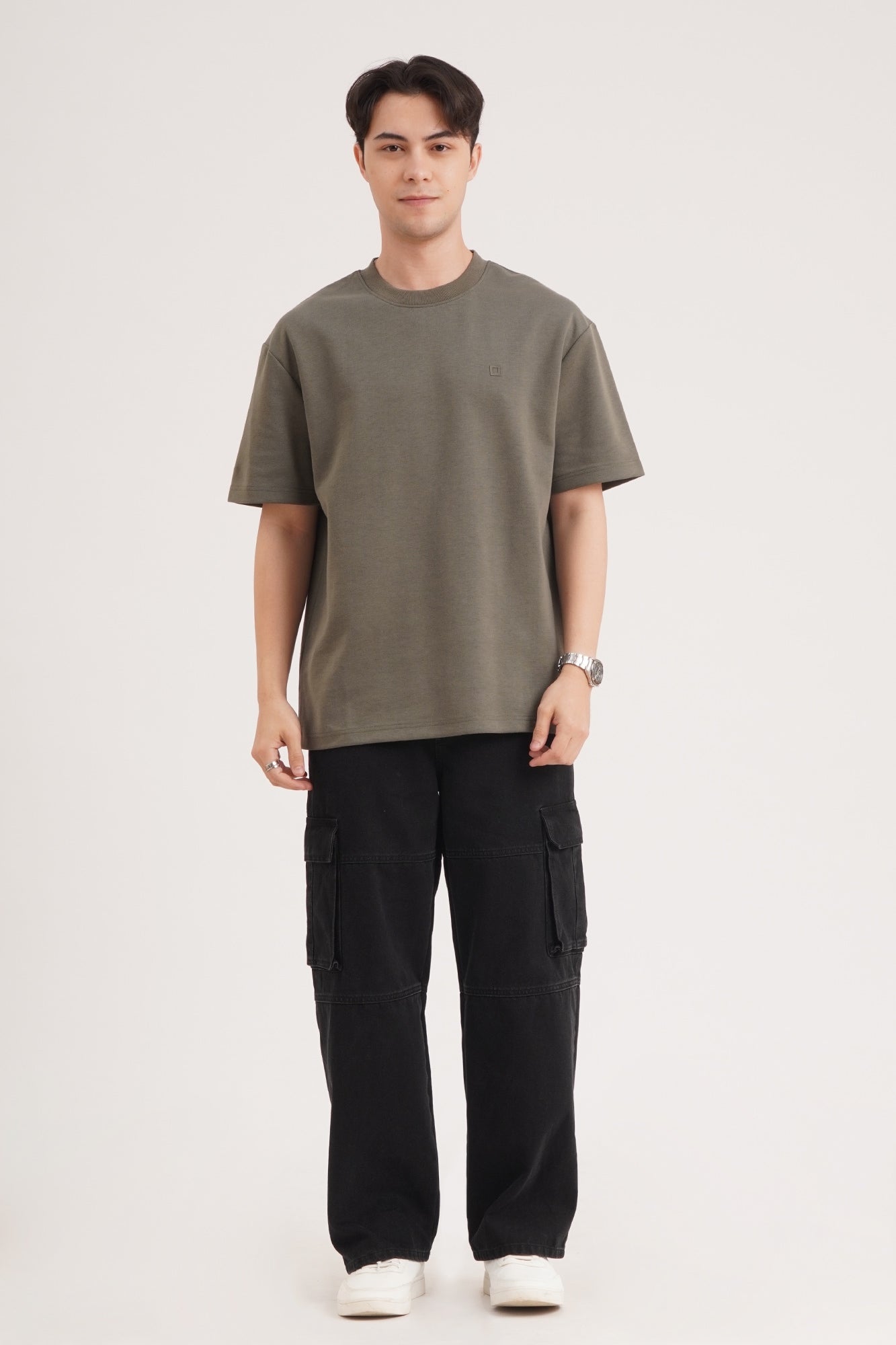 Wide Fit Cargo Jeans – PENSHOPPE