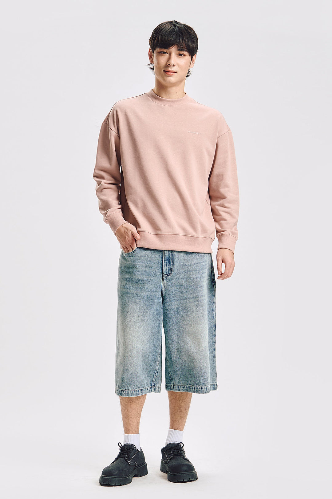 Essentials Relaxed Pullover Sweatshirt