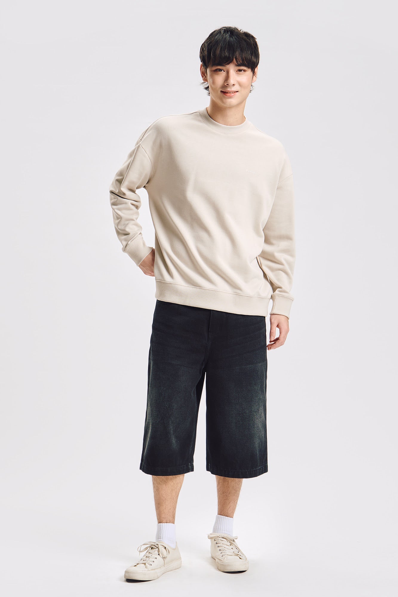 Essentials Relaxed Pullover Sweatshirt