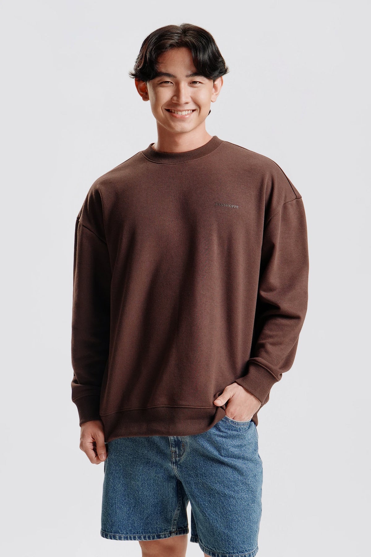 Essentials Relaxed Pullover Sweatshirt