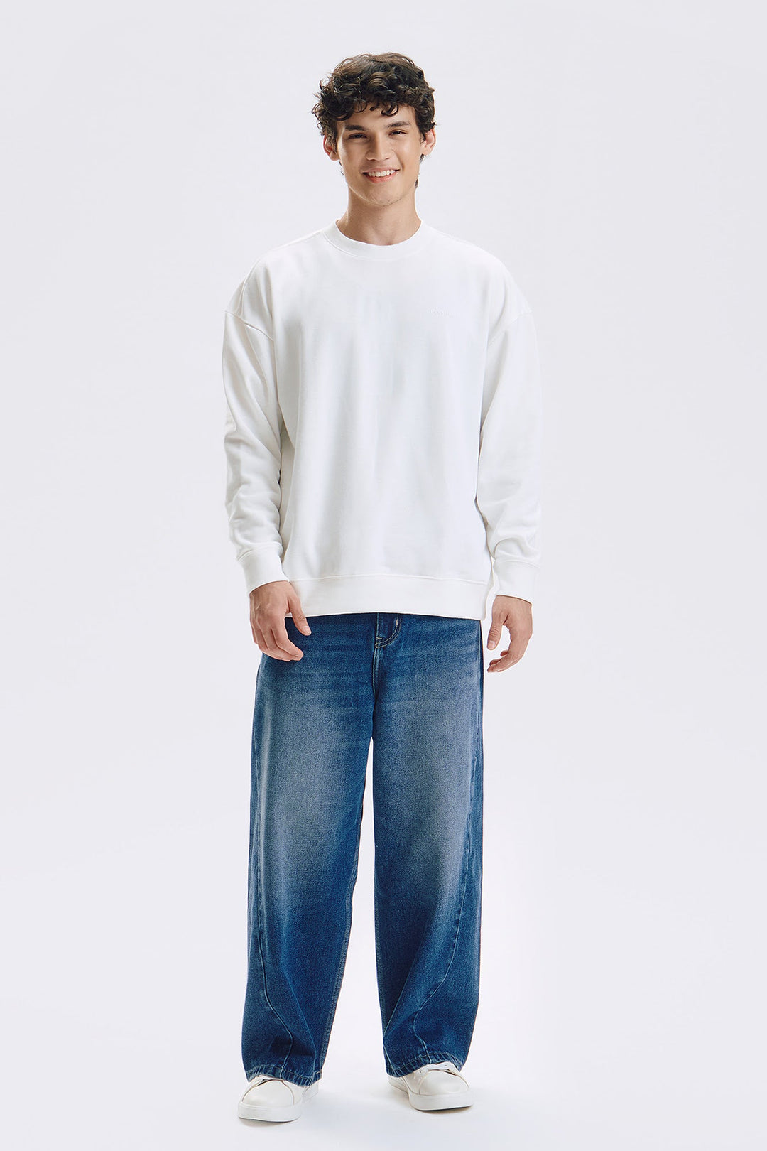 Essentials Relaxed Pullover Sweatshirt