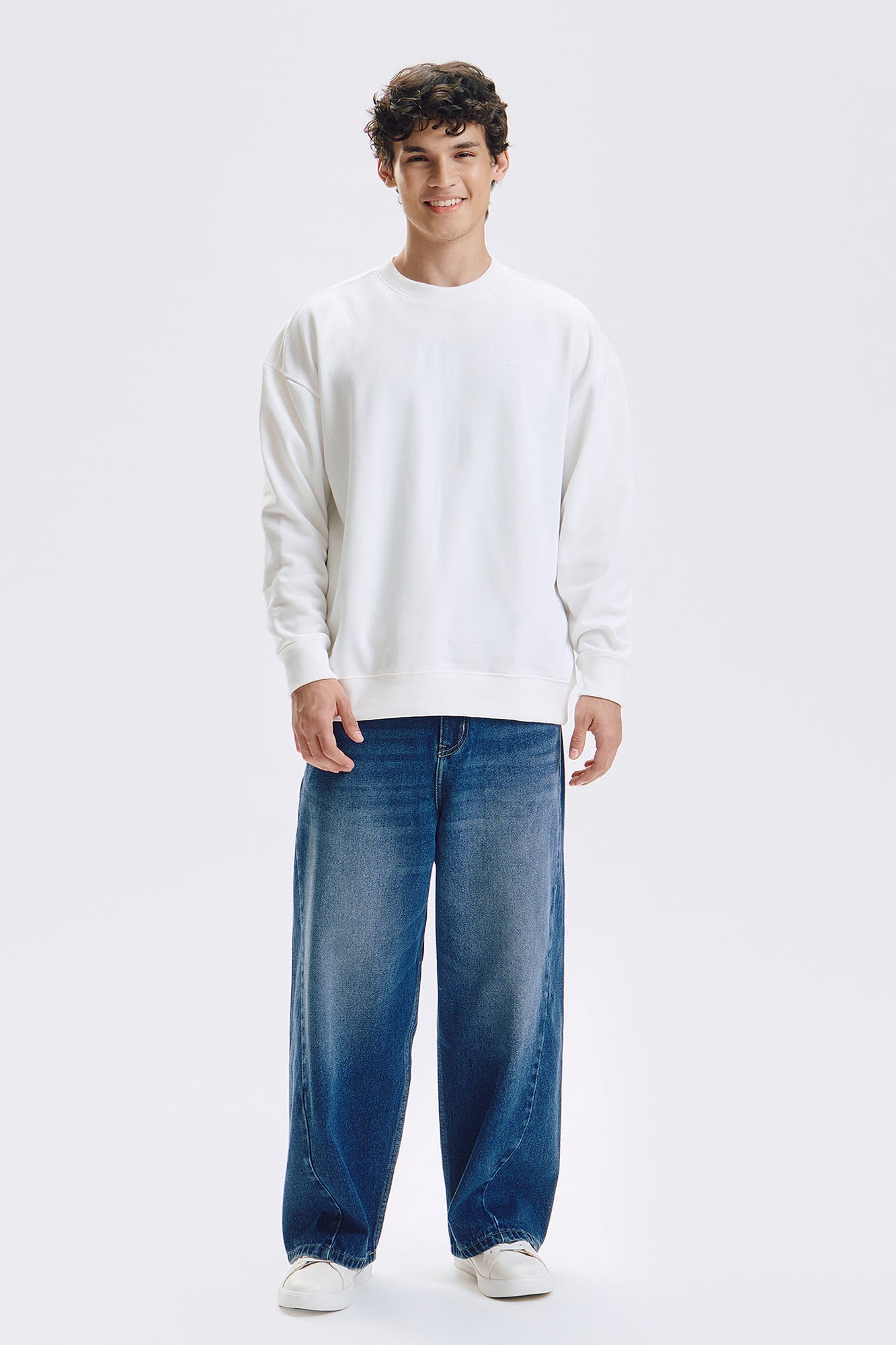 Essentials Relaxed Pullover Sweatshirt