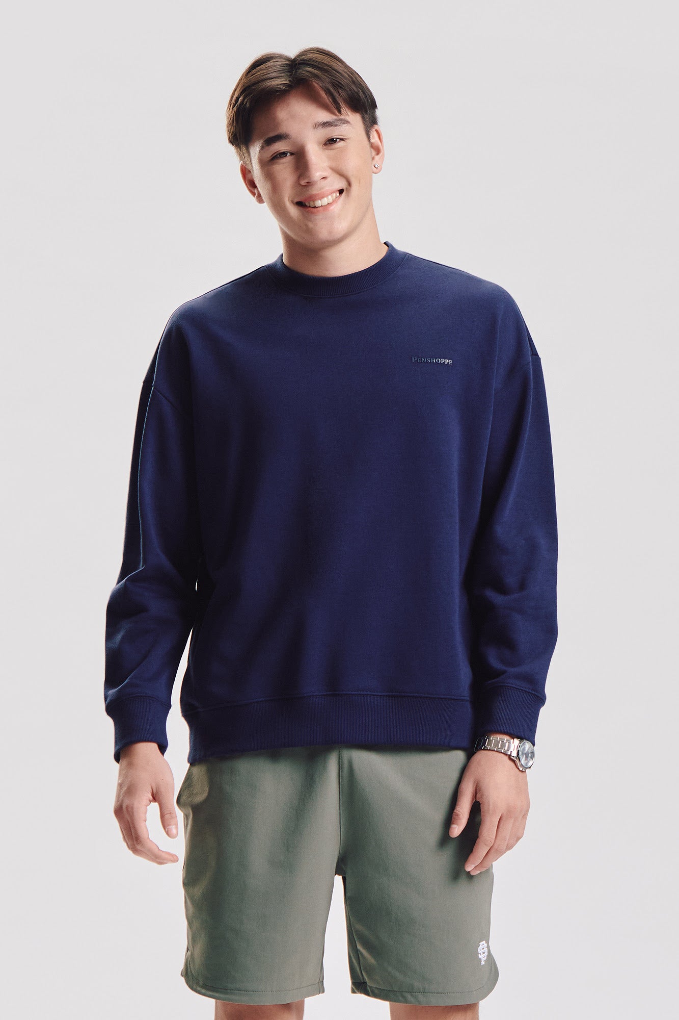 Essentials Relaxed Pullover Sweatshirt