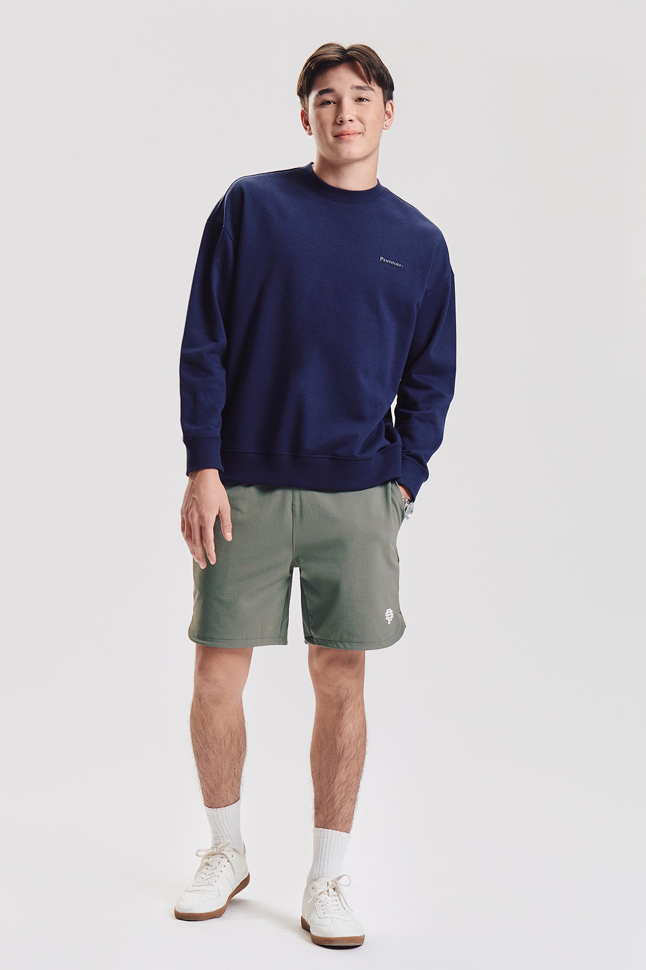 Essentials Relaxed Pullover Sweatshirt