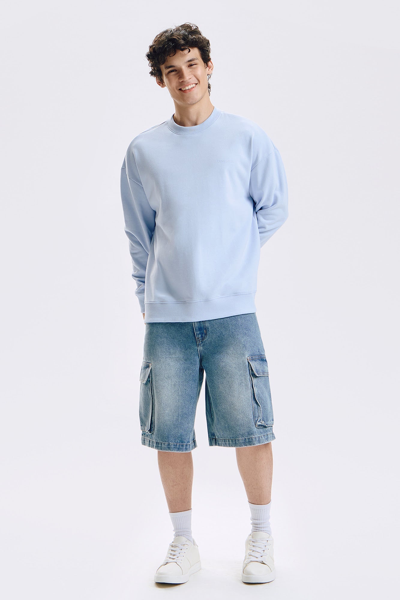 Essentials Relaxed Pullover Sweatshirt